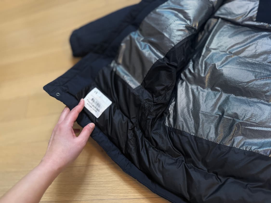 콜럼비아 키즈 구스다운패딩 130사이즈 상품이미지6