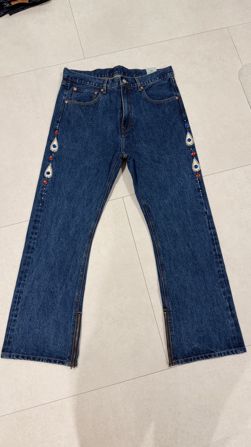 mbbcar 엠비비카 웨스턴스타일 잼스톤팬츠 36 플레어핏 부츠컷 상품이미지1