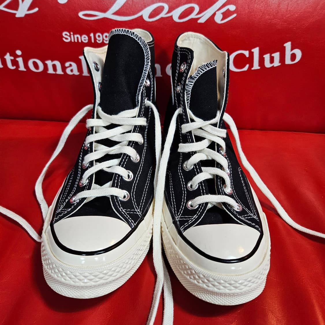(미사용)컨버스(Converse) 척 70s 하이 블랙 상품이미지2