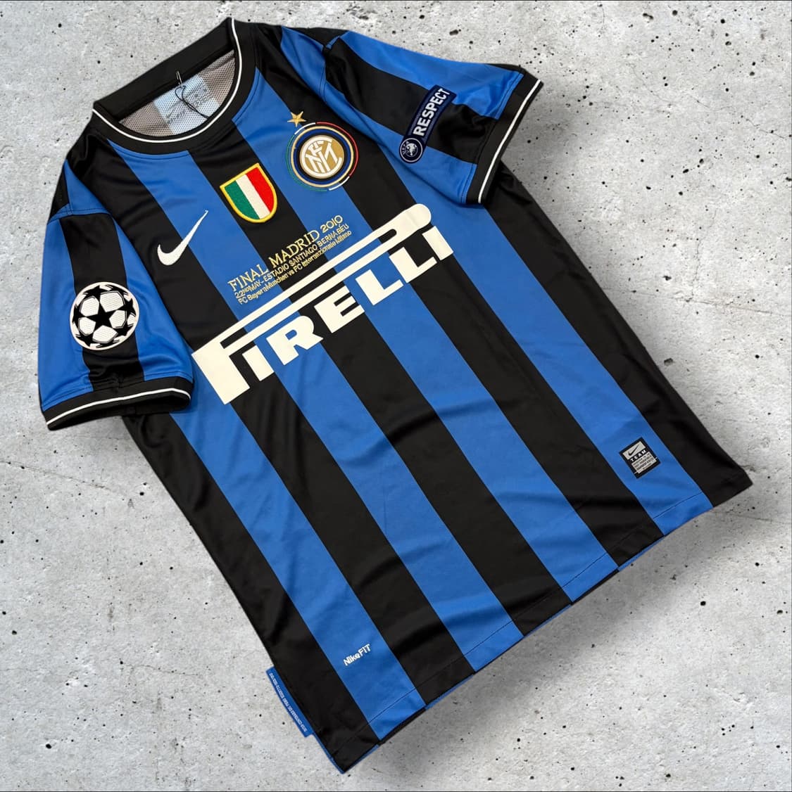 [M] 나이키 09-10 인터밀란 유니폼 반팔 블루 D397 상품이미지1