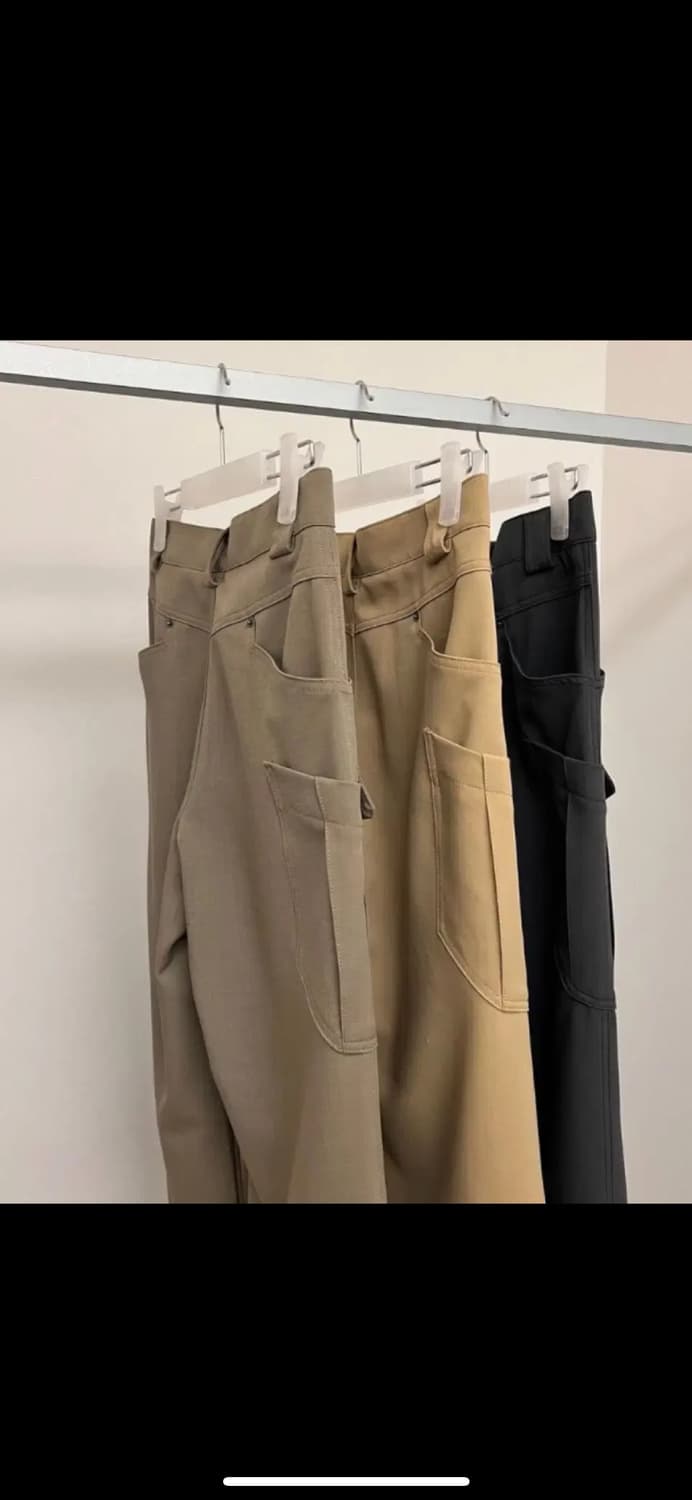 런던플랏 플랍 카고 팬츠 차콜 s 상품이미지4