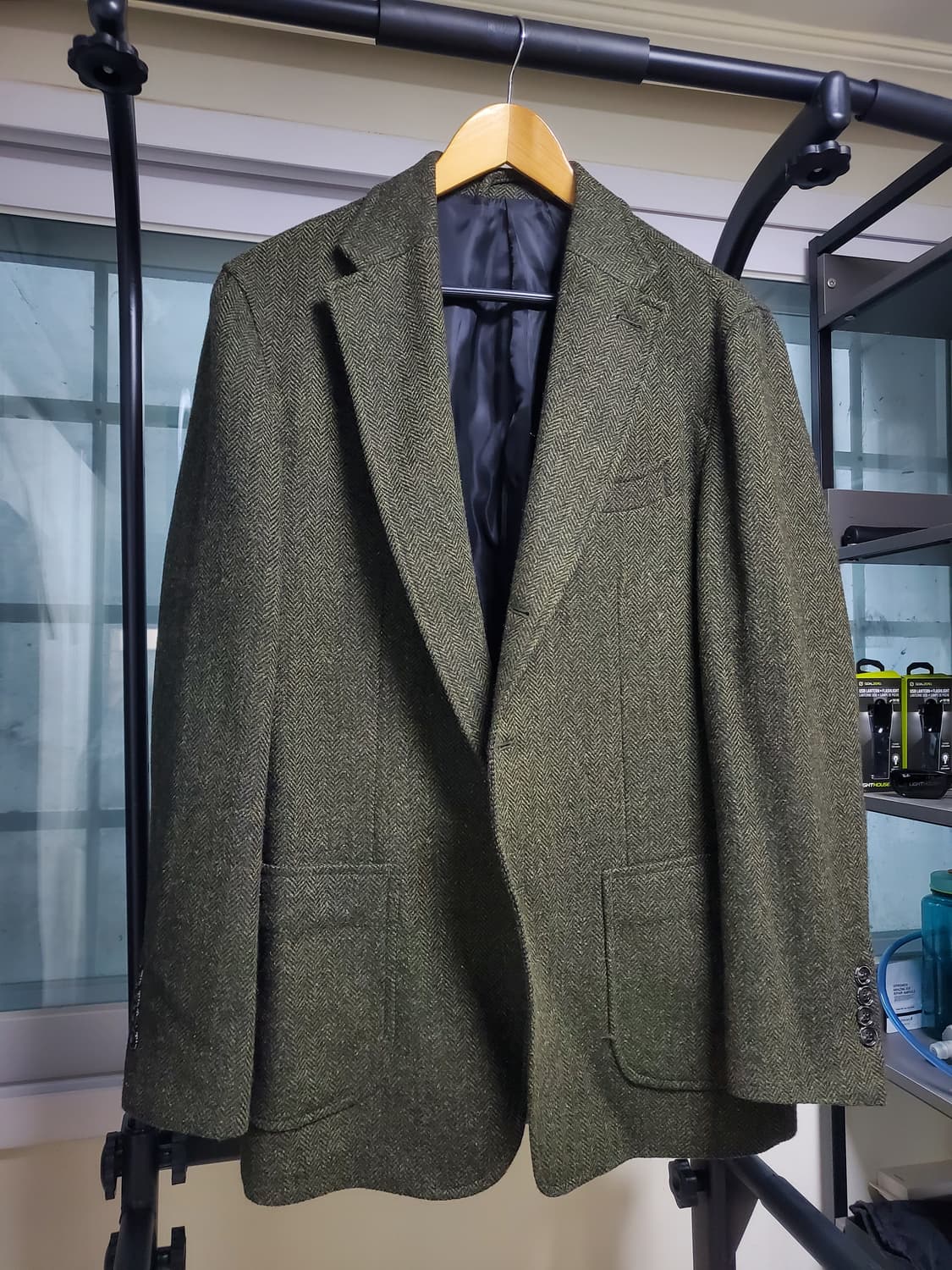 솔티 카키 울자켓 블레이저 상품이미지1