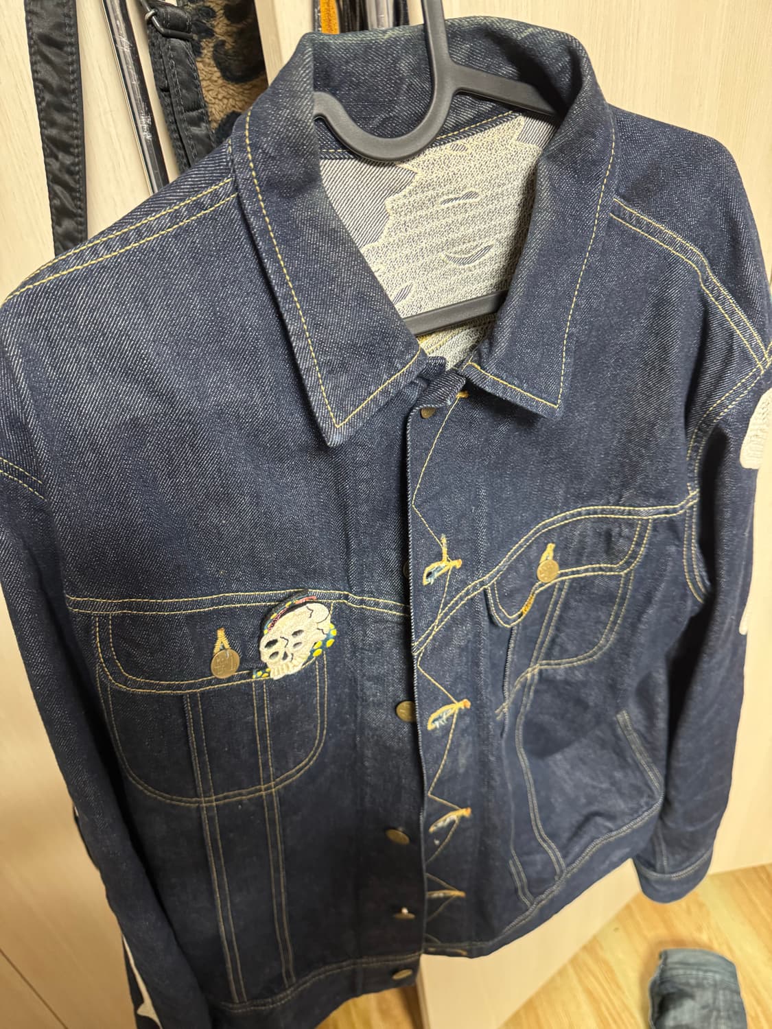 Kapital 맥시칸 본 데님 자켓 44 사이즈 상품이미지1