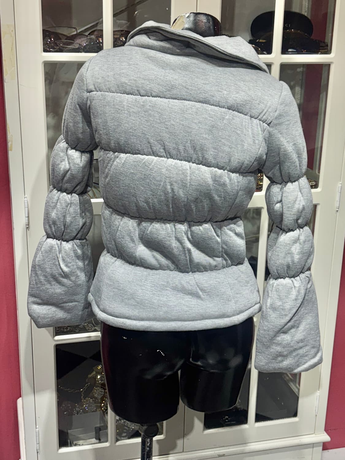 d.i.a padded jacket 다이아 셔링 디테일 패딩 자켓 상품이미지2