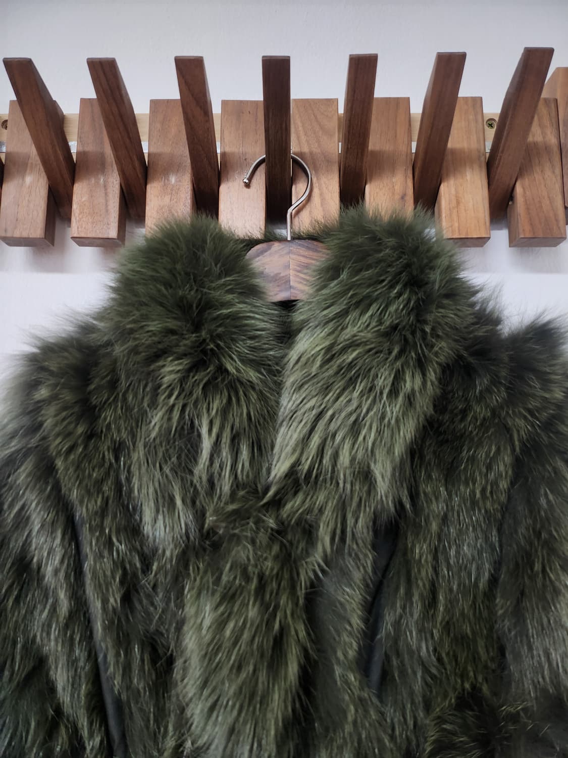 일본빈티지 사가폭스리버시블코트 상품이미지2