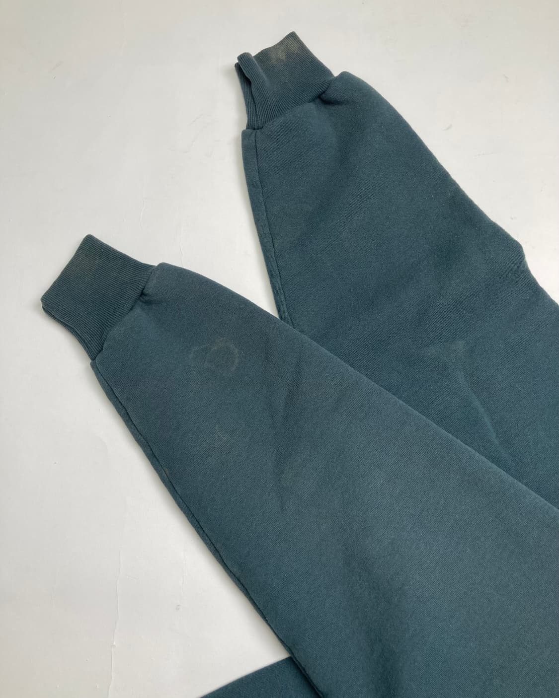 90s Russell Zip Up Hoodie (sage green) 상품이미지8