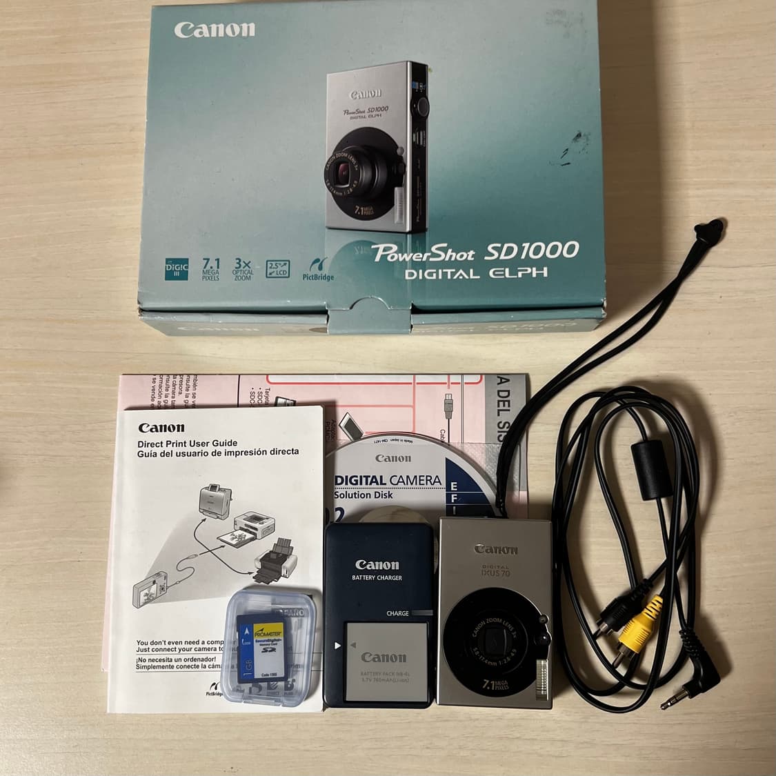 *박스/한글*canon ixy10(ixus 70) 익서스70빈티지디카 상품이미지6