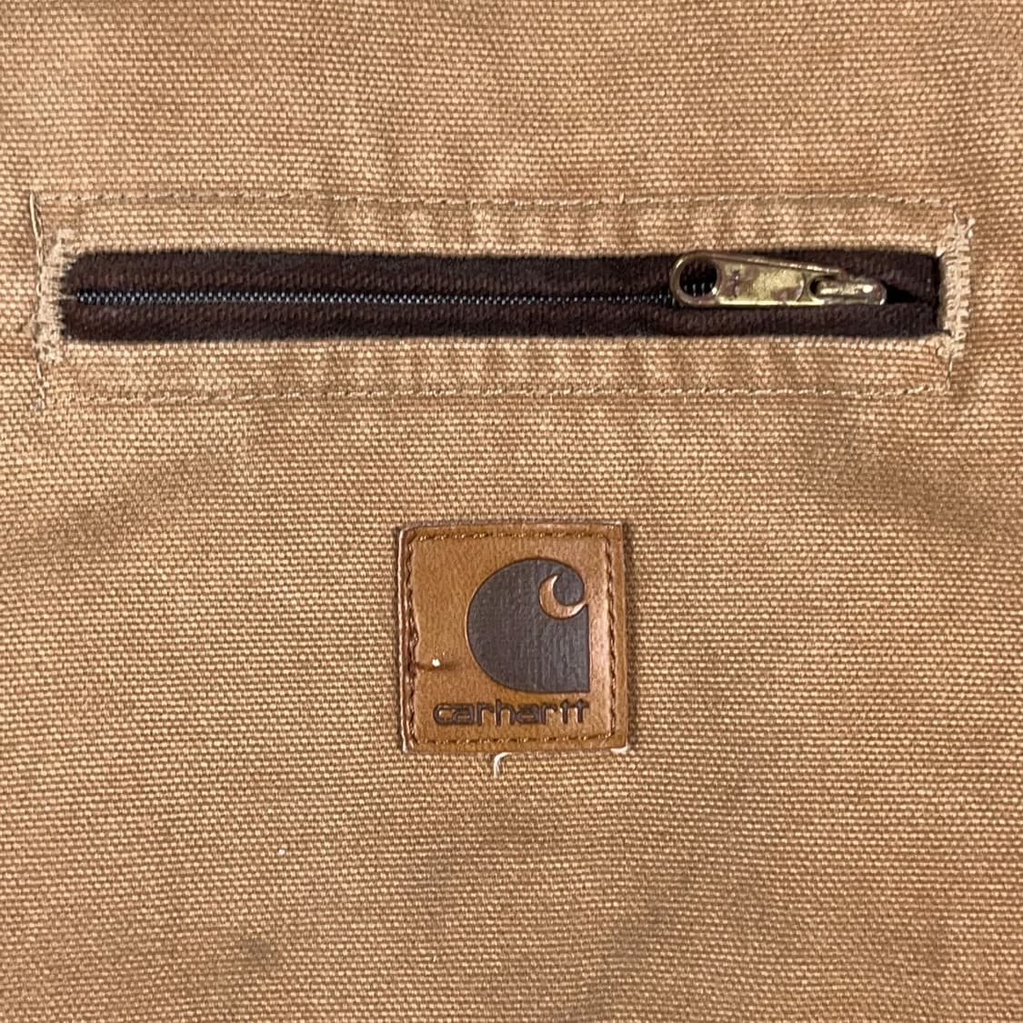 칼하트 J97 디트로이트 어도비 럼버 커스텀 자켓 브라운 CML 상품이미지3