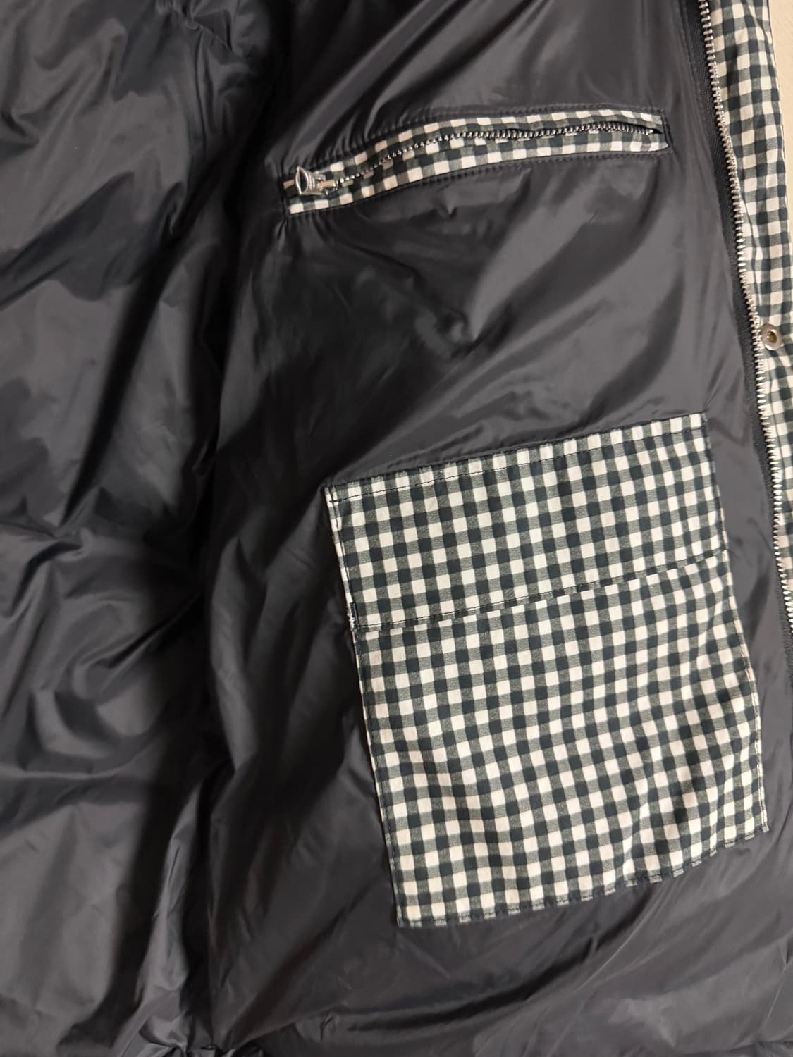 아크네 스튜디오 마운틴 다운 체크 패딩 박보검 52 상품이미지8