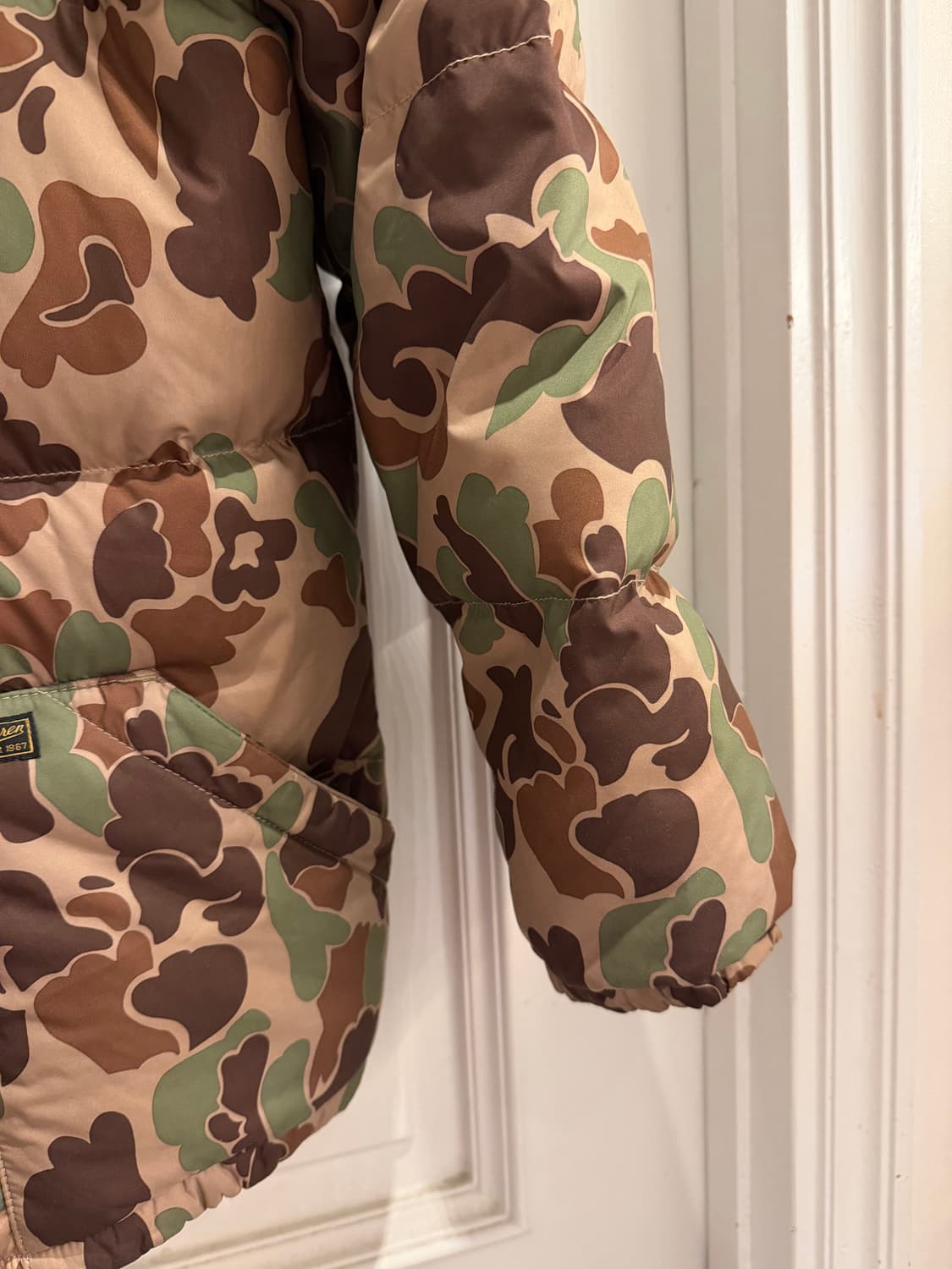 폴로 랄프로렌 카모 패딩 상품이미지3