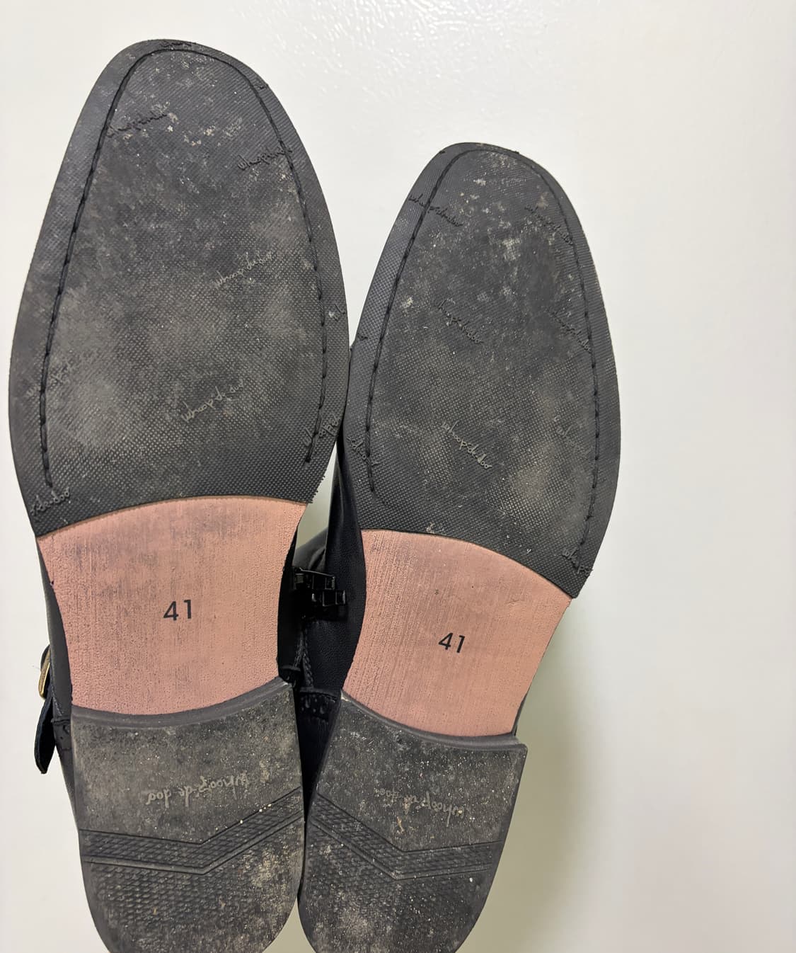 훕데두 주름가공 부츠 상품이미지8