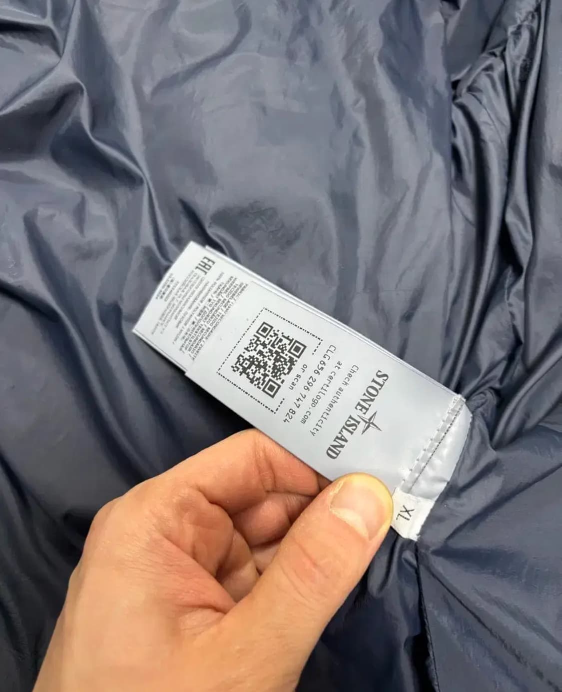 스톤아일랜드 크링클랩스 22FW네이비 XL판매 상품이미지6