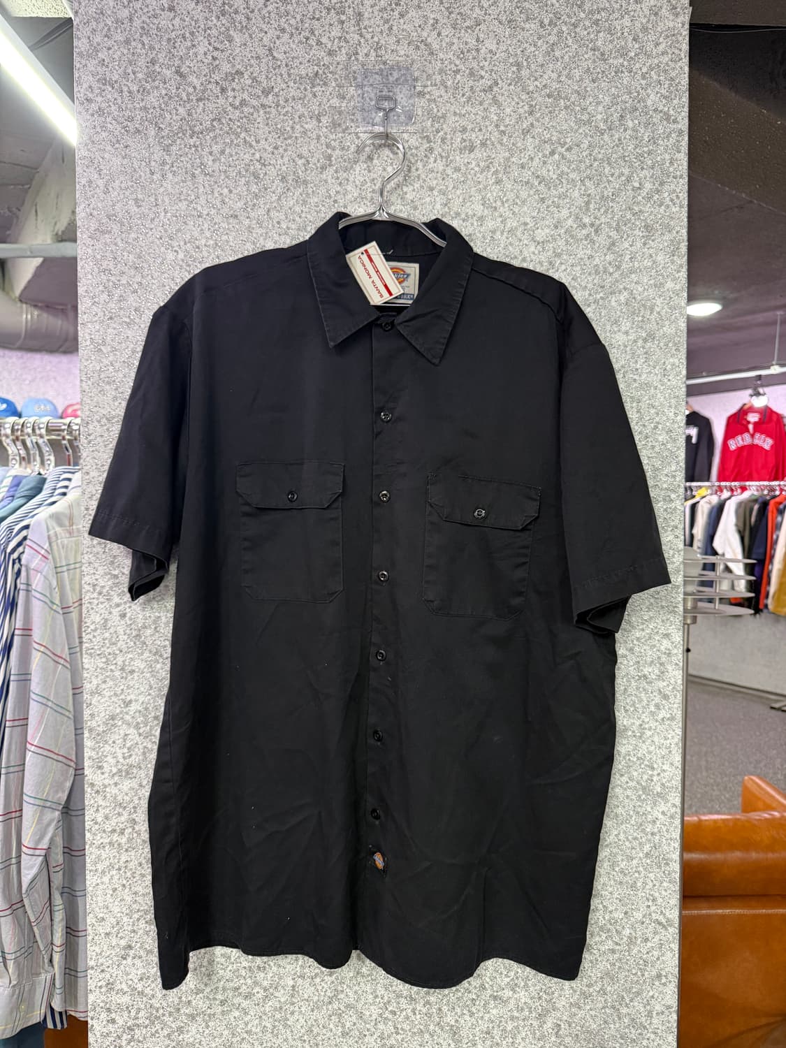 디키즈 1574 오리지널 핏 반팔 워크셔츠 B4700 상품이미지2