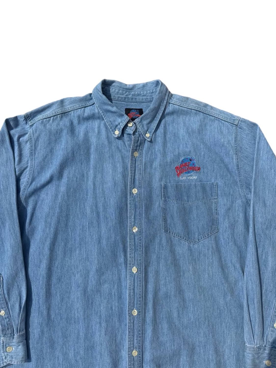 플래닛 할리우드 라스베이거스 데님셔츠 상품이미지3