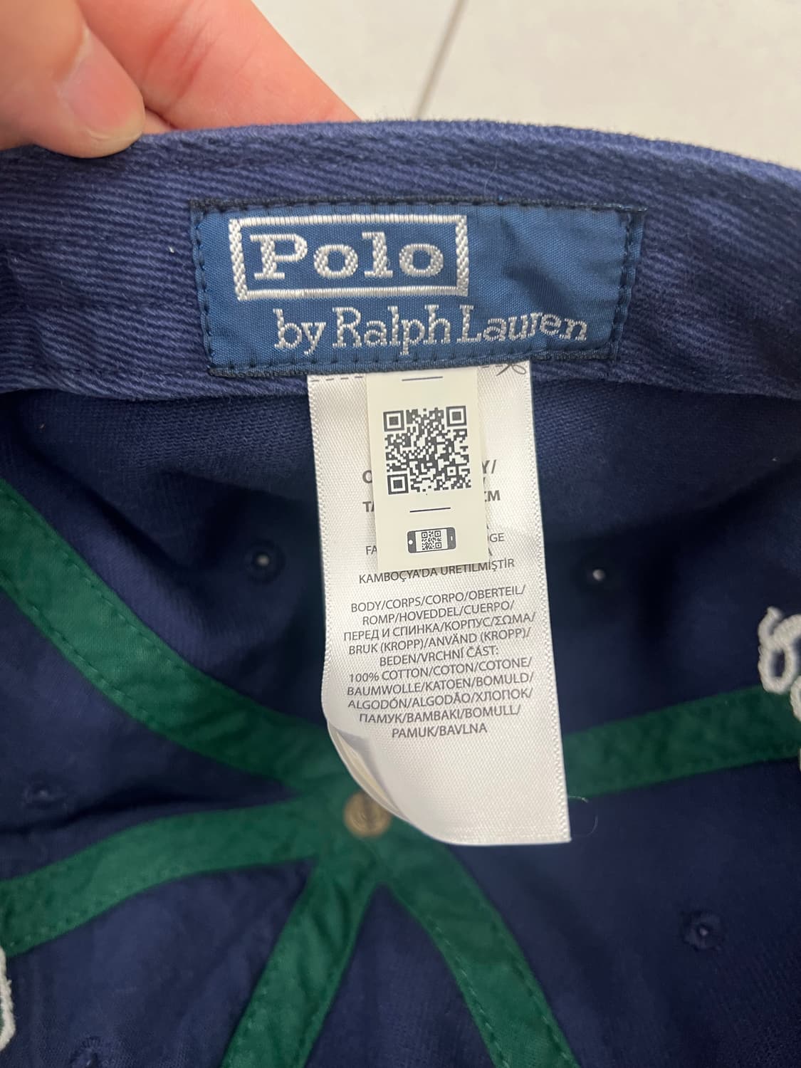 폴로 1967자수 치노 볼캡 상품이미지8