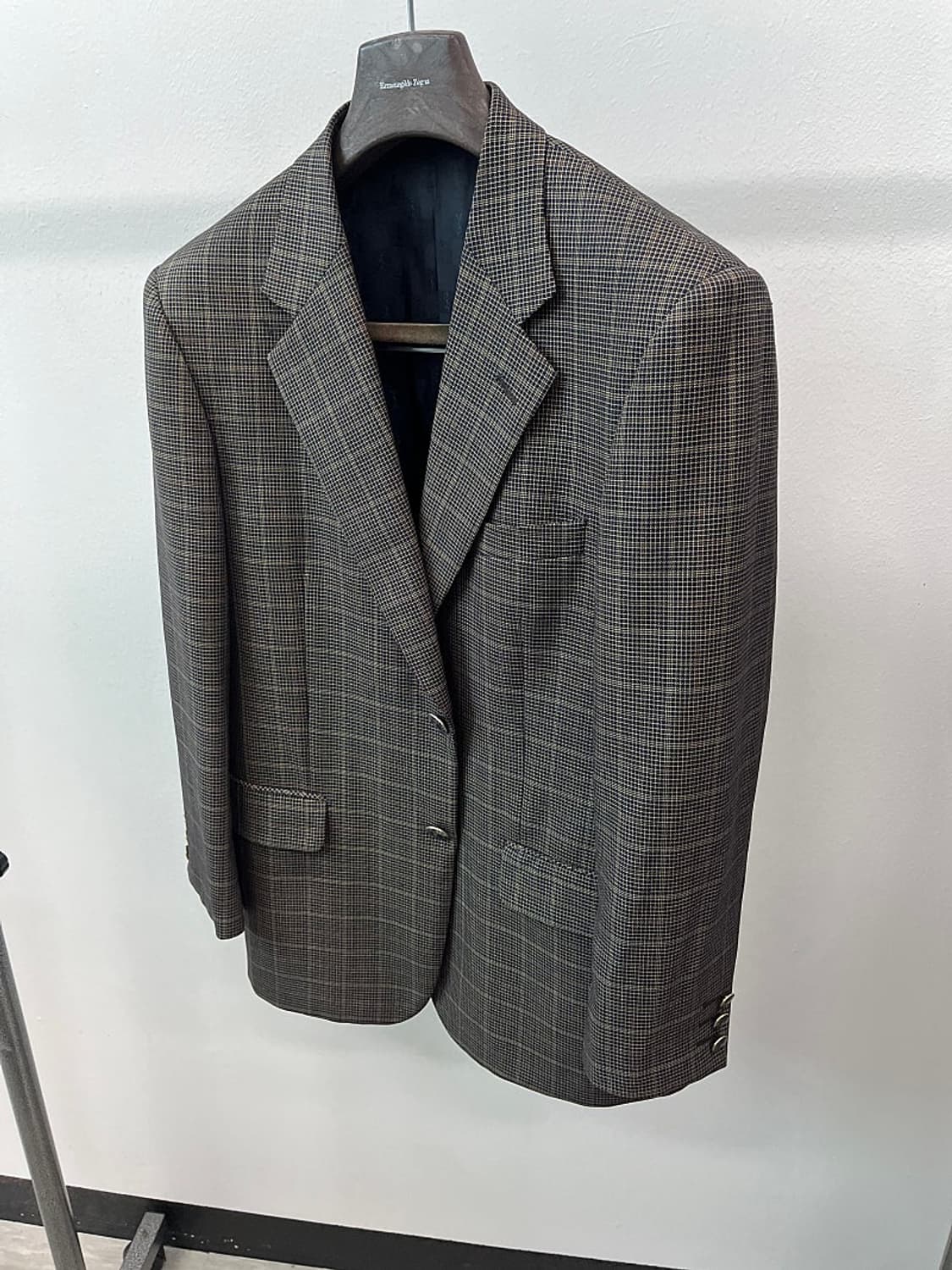 100) 입생로랑 체크 은장콤비  상품이미지1