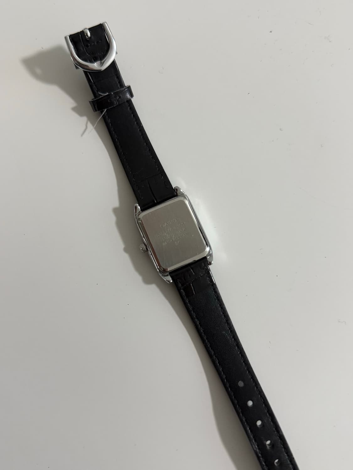 카시오 레더 손목시계 상품이미지2