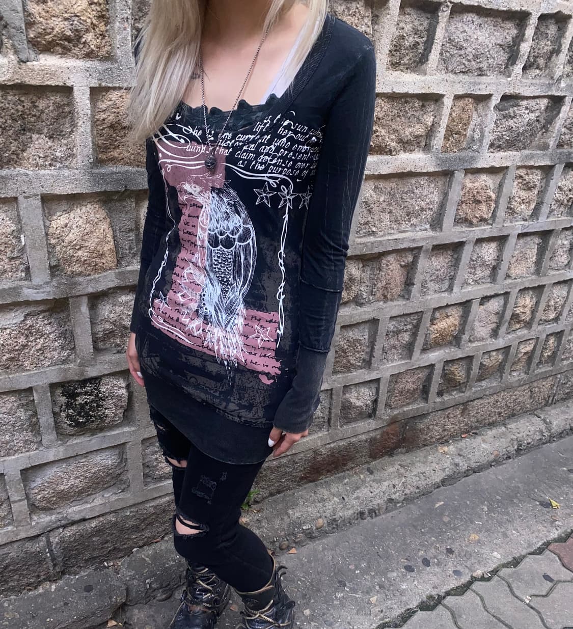 Damage slim pants 상품이미지1