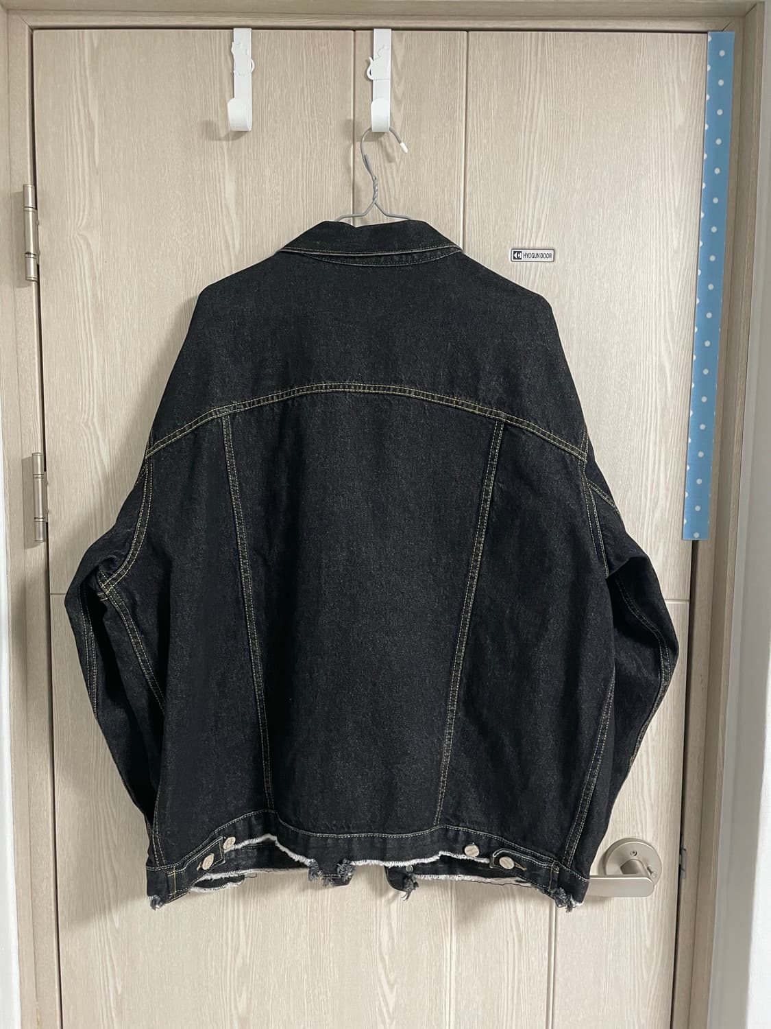 오버핏 데님 자켓 상품이미지2