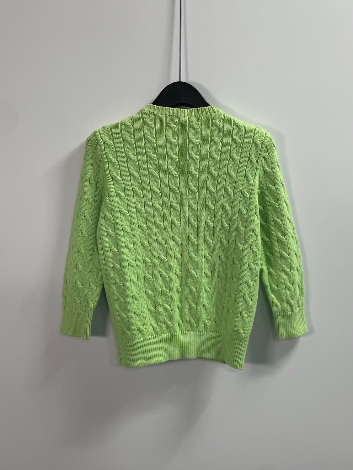 폴로 랄프로렌  우먼스 7부 라운드 가디건 (on.264)   상품이미지3