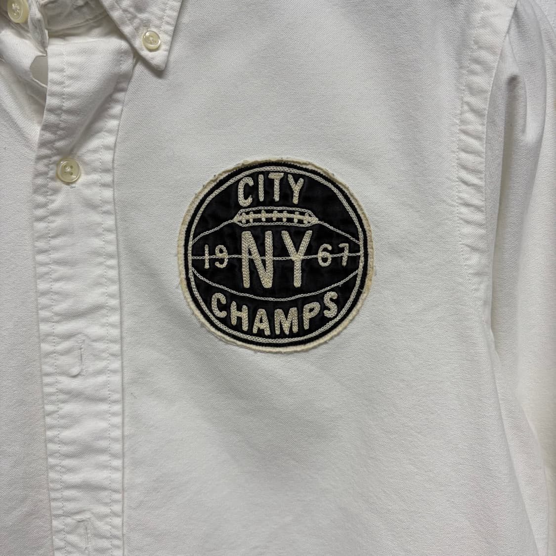 폴로 랄프로렌 와펜 화이트셔츠 상품이미지3