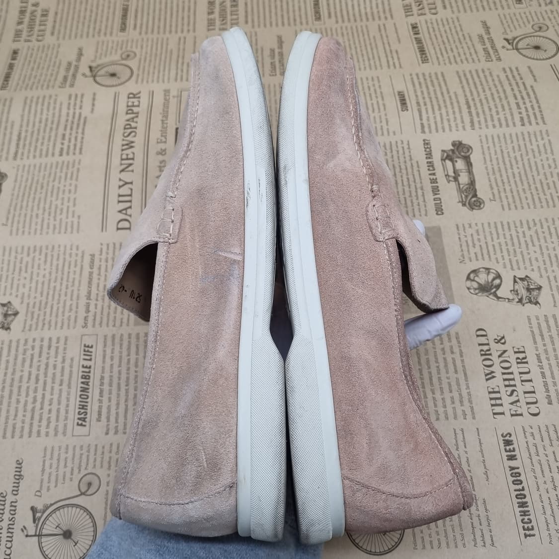 AMICI 이탈리아 남성로퍼 실사이즈 255 상품이미지5