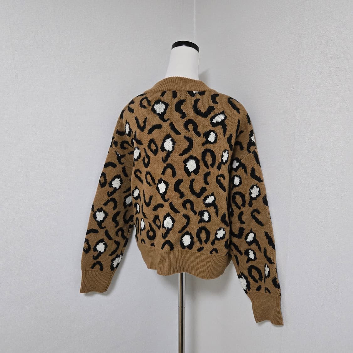 스튜디오톰보이 레오퍼드 울 가디건 / 여성 가디건 / 여자 가디건 상품이미지7