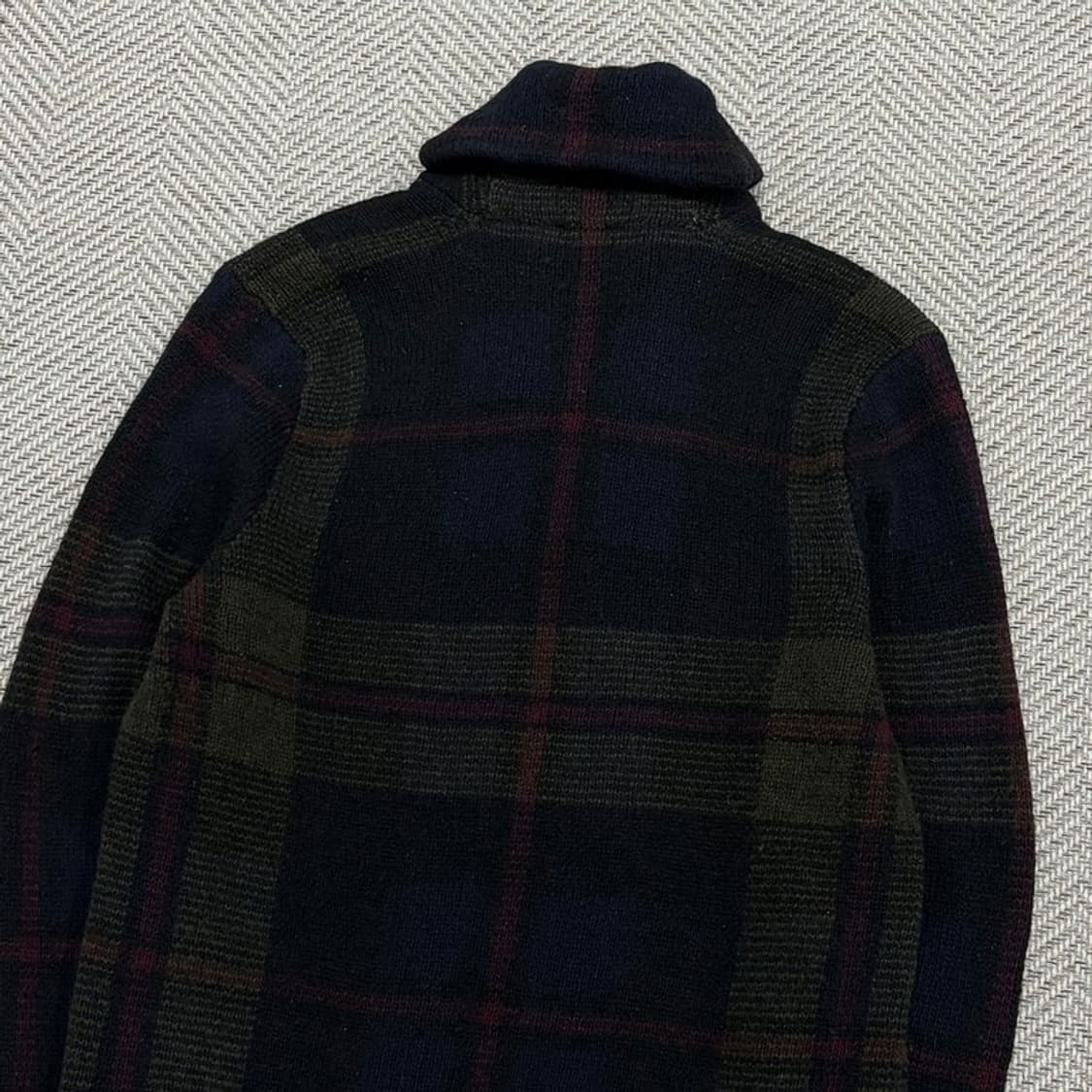 폴로랄프로렌 숄카라 체크 니트 v3074 상품이미지4