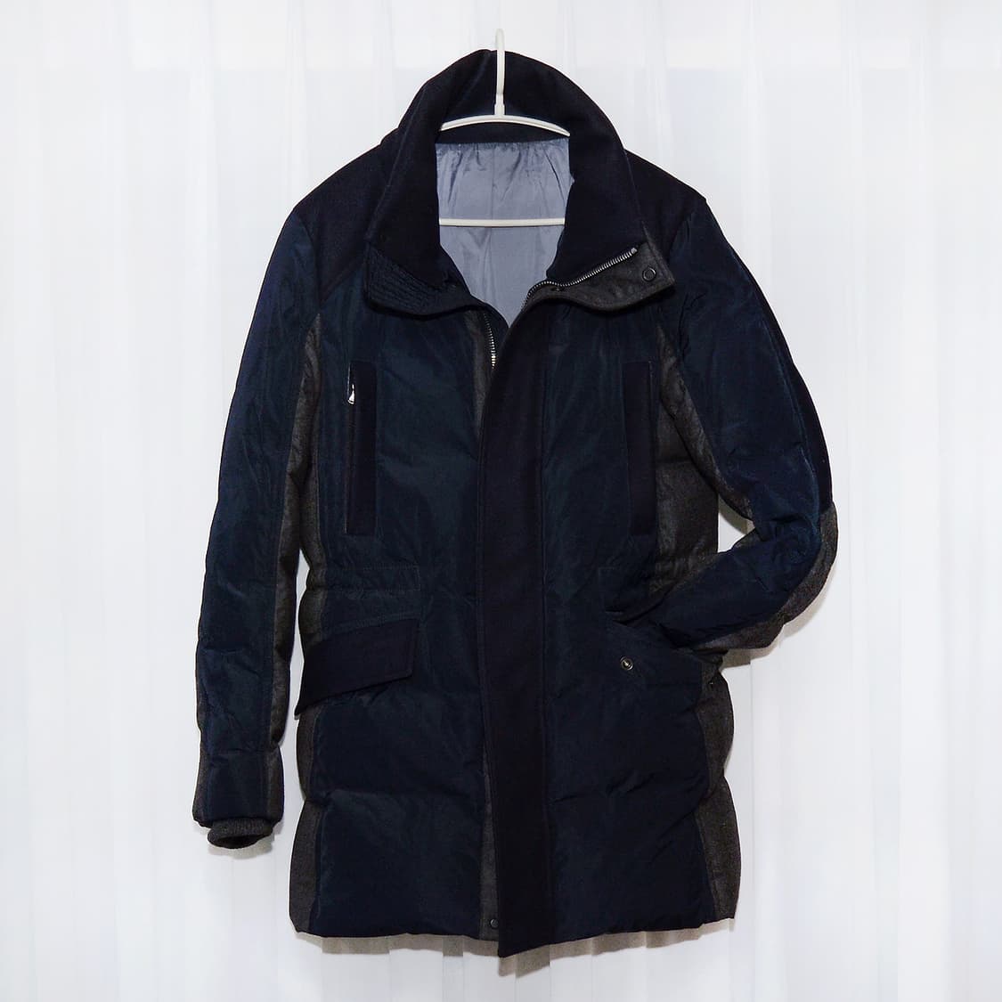 솔리드옴므 우영미 울캐시미어 구스다운 패딩 코트 (100) 상품이미지1