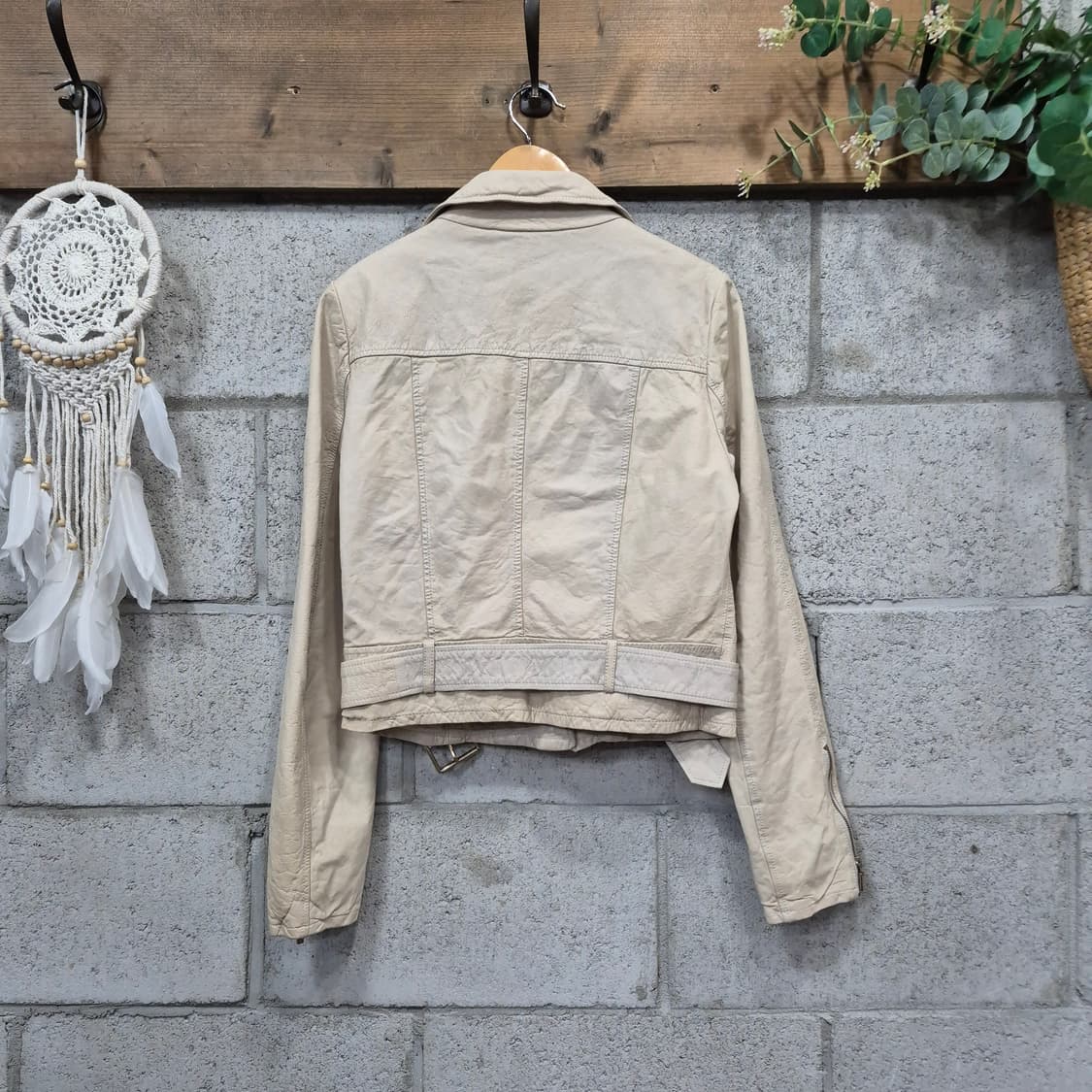 시슬리 빈티지 양가죽자켓 상품이미지6