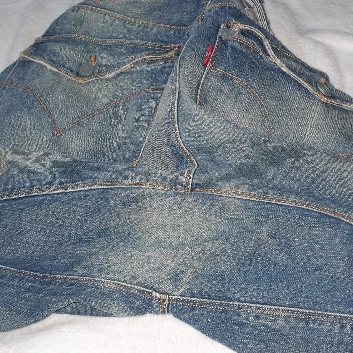 리바이스엔지니어드진 워싱  7부반바지 engineered jeans 상품이미지10