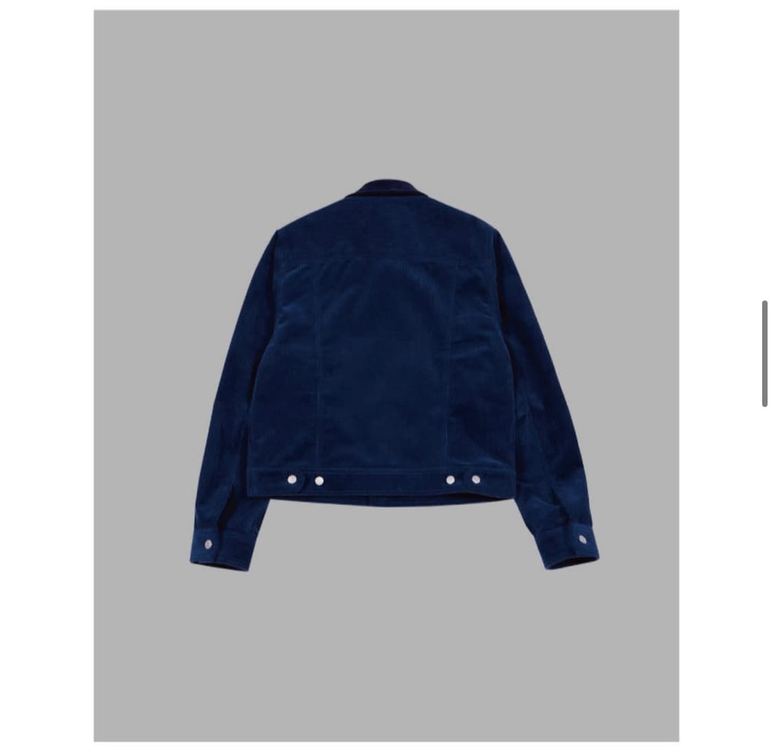 더뮤지엄비지터 네이비 트러커자켓 s 상품이미지2