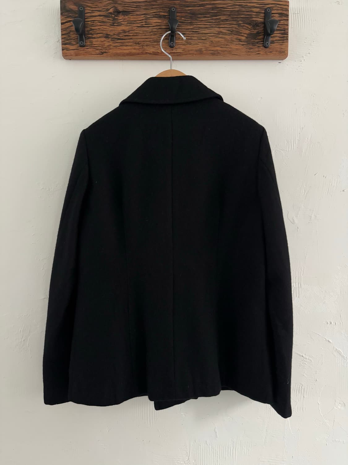 Junya Watanabe 준야와타나베 블랙 울 피코트 상품이미지6