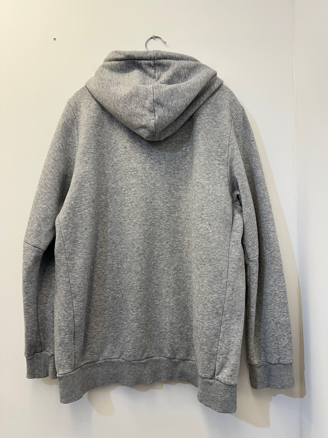 3XL) 아디다스 그레이 기모 후드티 상품이미지2