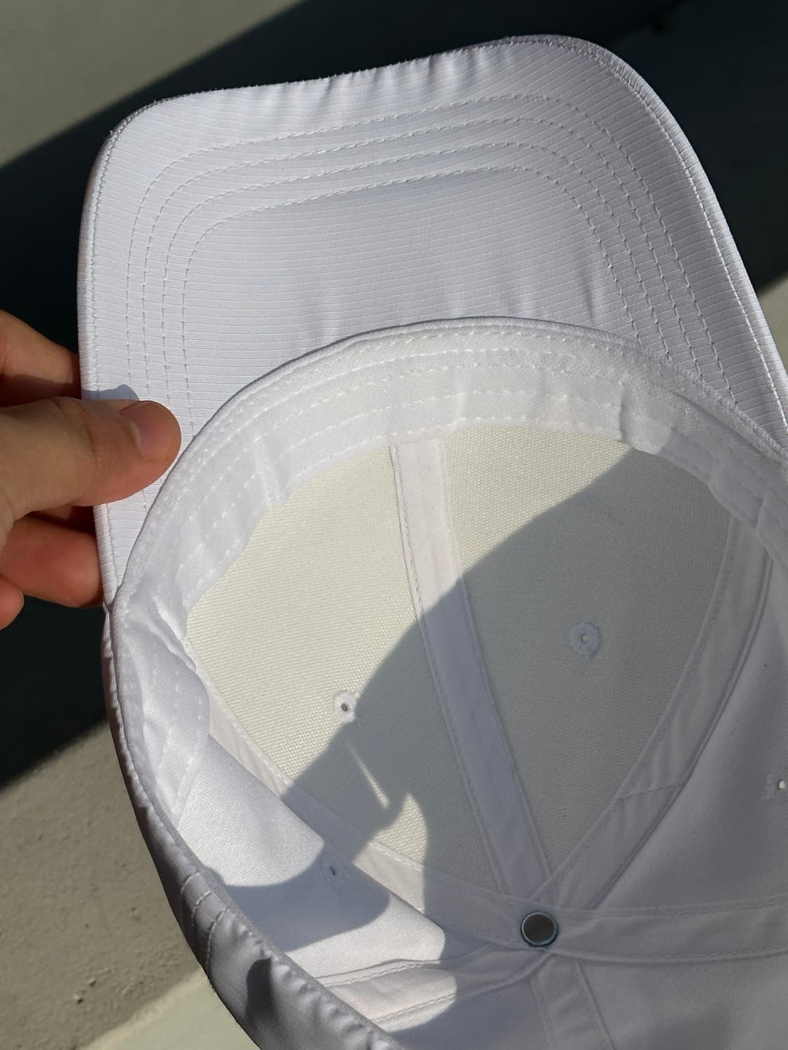 [F] 미즈노 로고 화이트 볼캡 모자 상품이미지5