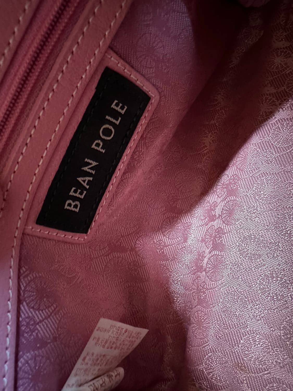 빈폴 핑크 체크 크로스백 빈폴가방 빈폴백 y2k 상품이미지5