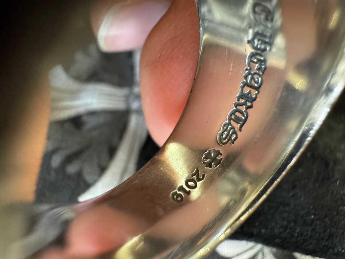 크롬하츠 더블 플로랄 크로스링 V2 15호 상품이미지6