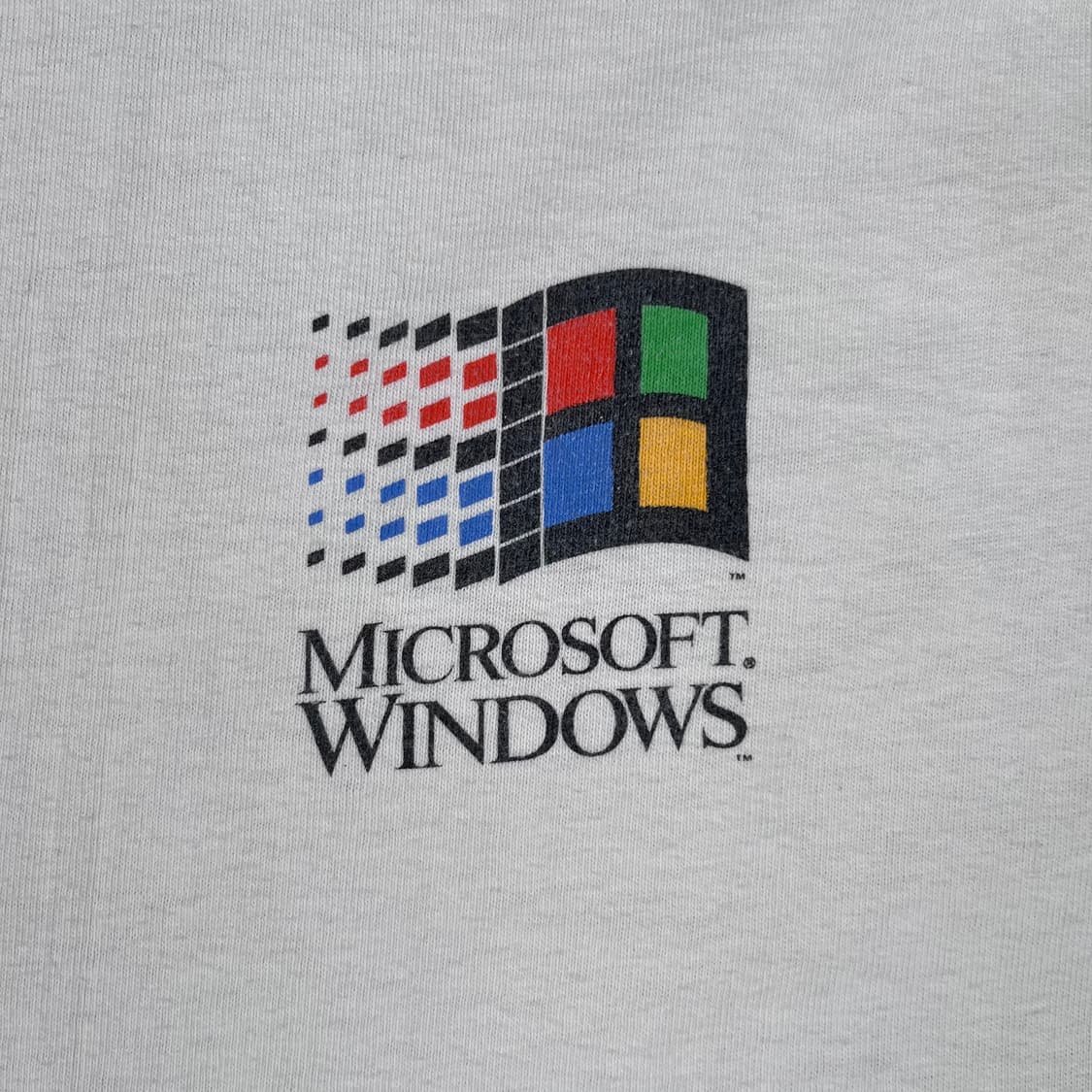 빈티지 마이크로소프트 윈도우즈 3.1 반팔티 상품이미지5