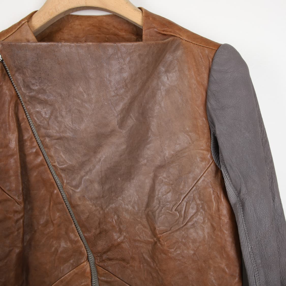 40 / Rick Owens 릭오웬스 빈티지 런웨이 레더 자켓 상품이미지7