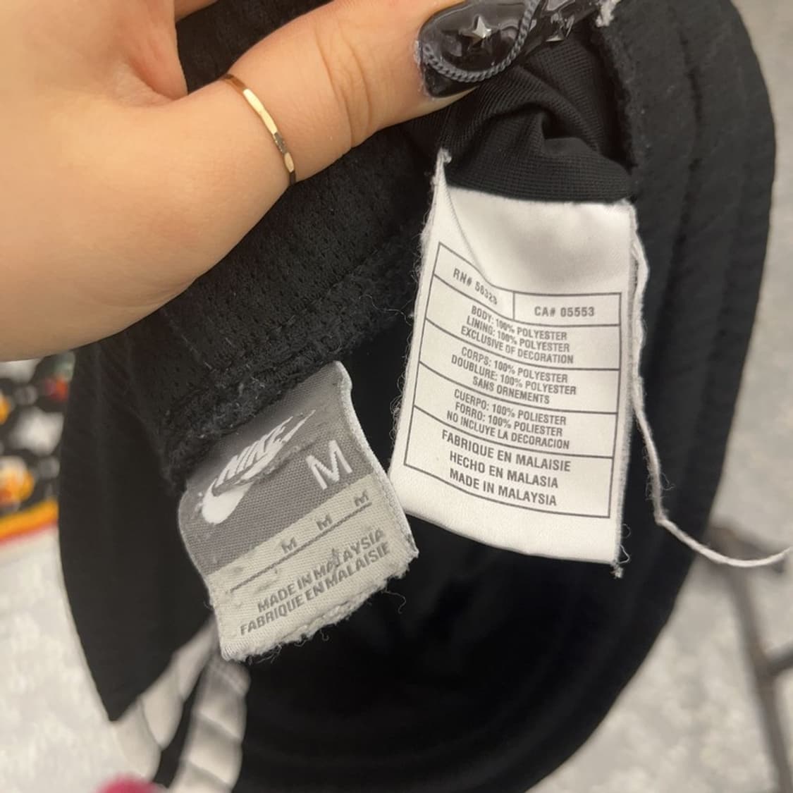 나이키 빈티지 사이드라인 져지 와이드 트랙팬츠 M C08507 상품이미지5