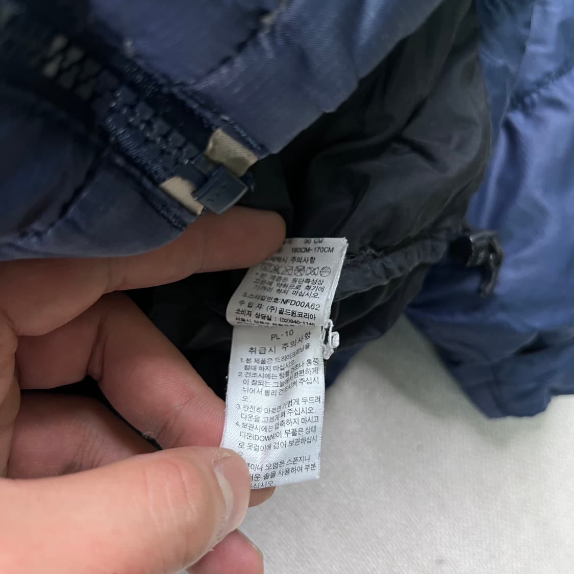 100 노스페이스 1996 700 눕시패딩 상품이미지8