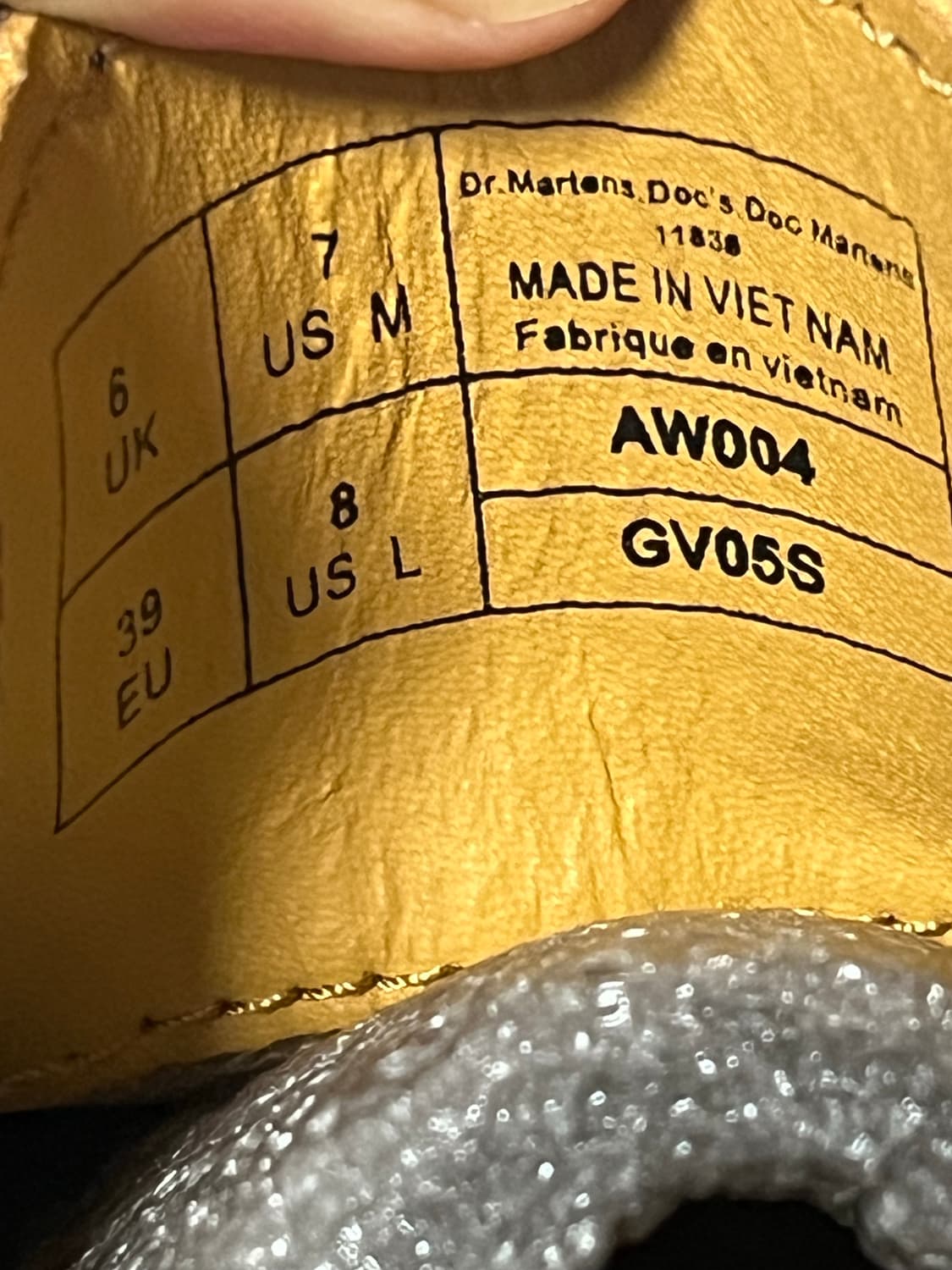 닥터마틴 1461 스무스 체리레드 39(250) 상품이미지6