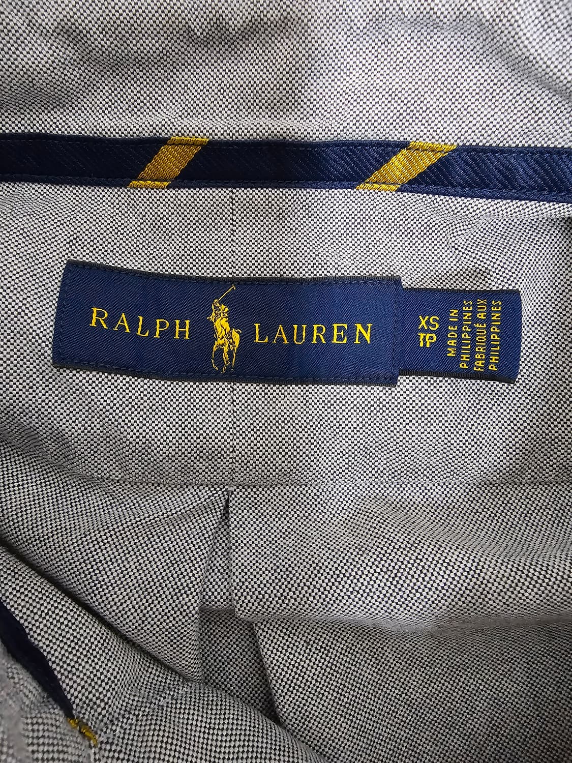 폴로 랄프로렌 옥스포드 셔츠 그레이 XS 국내95 상품이미지3