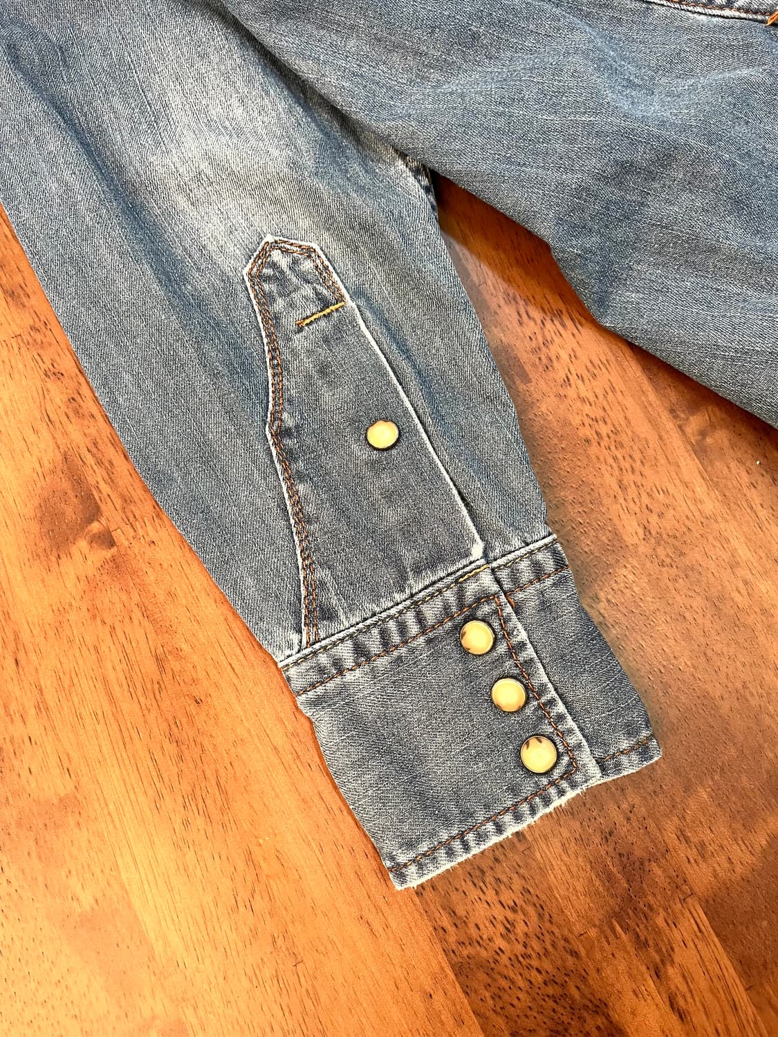 GOA 롱슬리브 웨스턴 데님 셔츠 상품이미지5