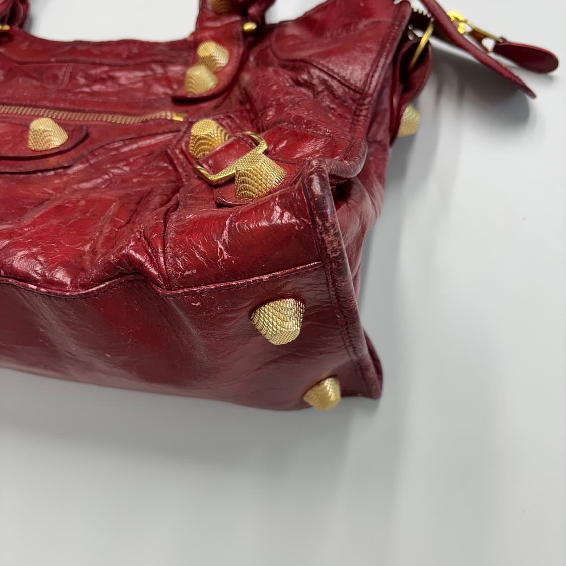 발렌시아가 자이언트 파트타임. 모터백 시티백 르시티 르카골 상품이미지4