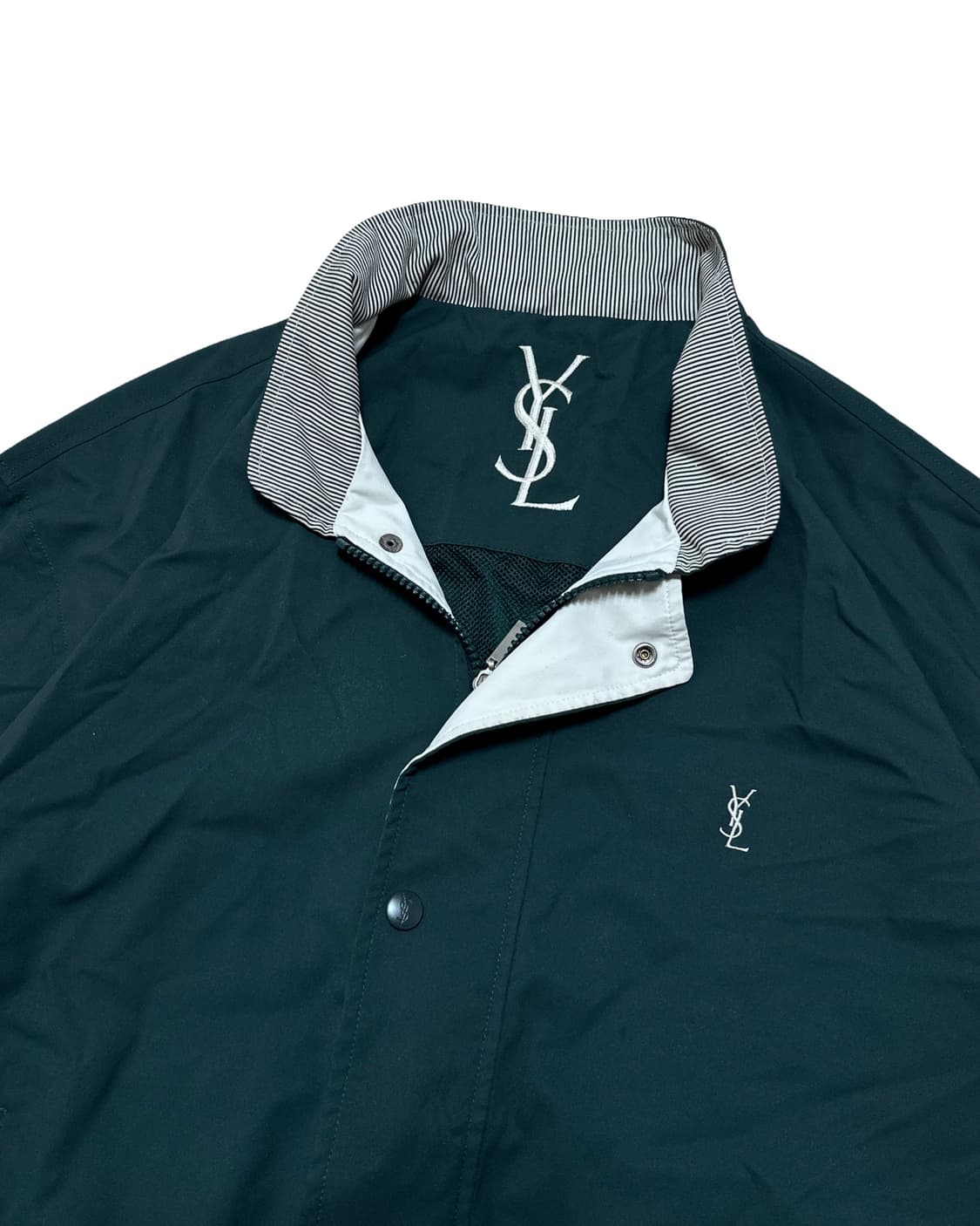 YSL 입생로랑 딥그린 블루종 자켓 상품이미지4