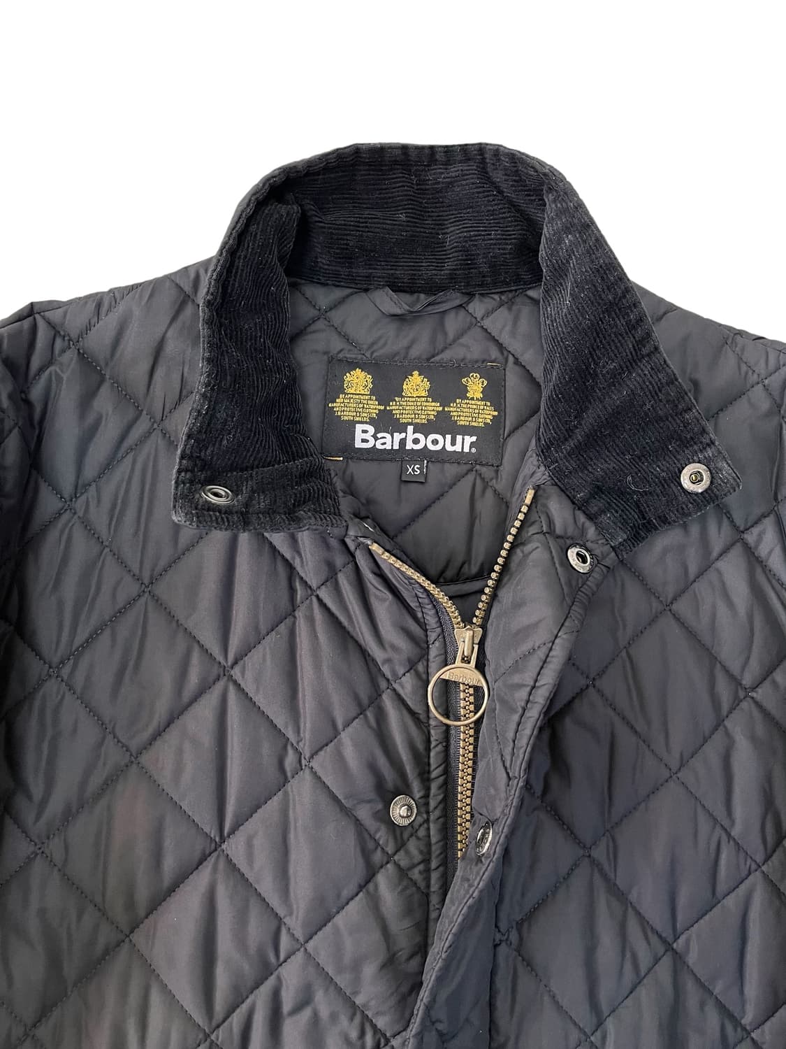 바버 퀼팅 자켓 (xs) 상품이미지3