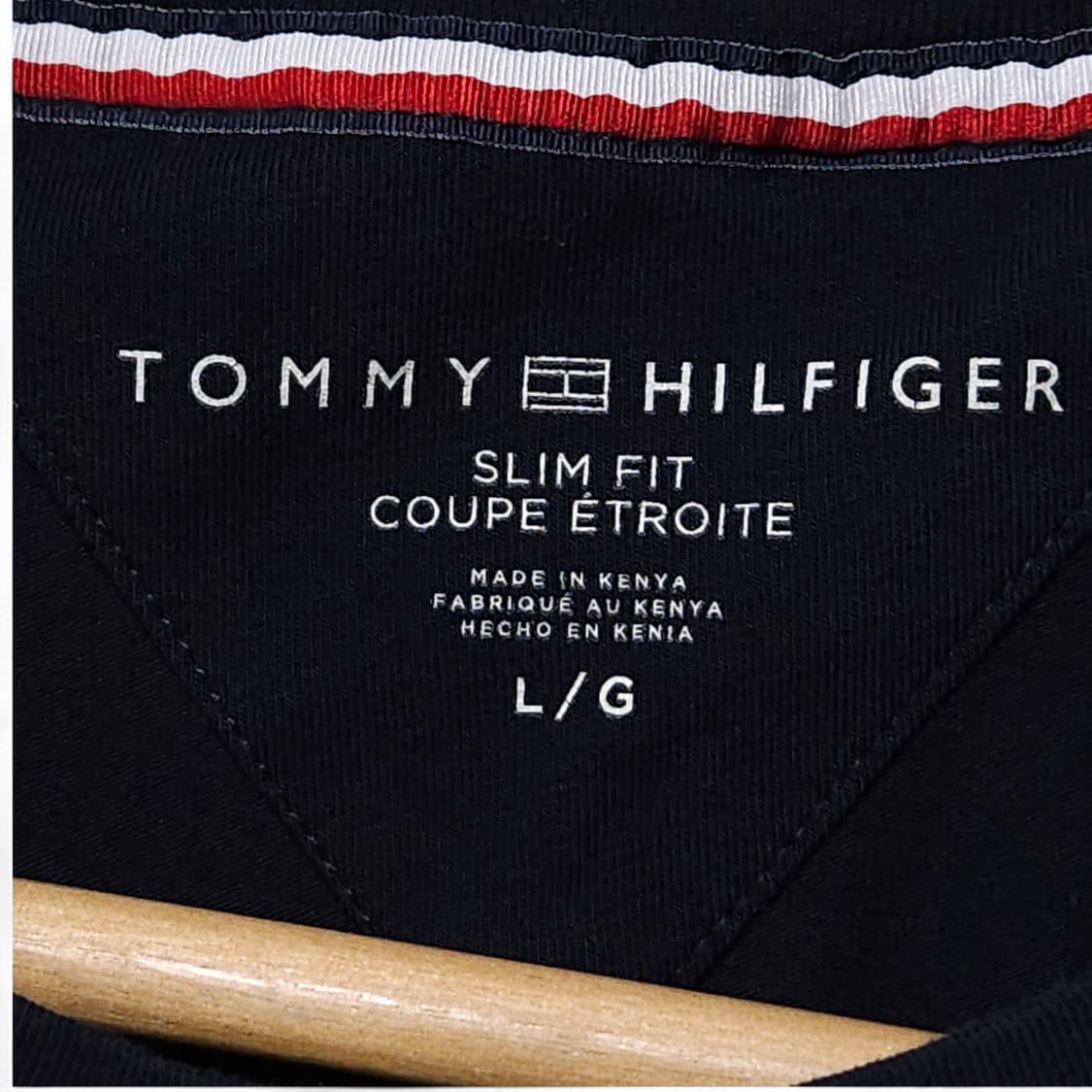 Tommy 타미 네이비 라운드 반팔티 100 상품이미지3