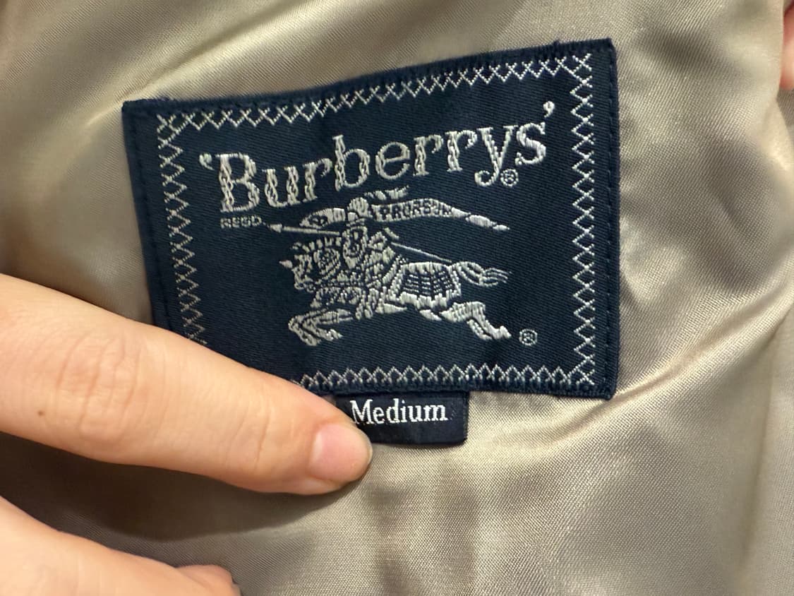 버버리 트렌치 코트 M 상품이미지5