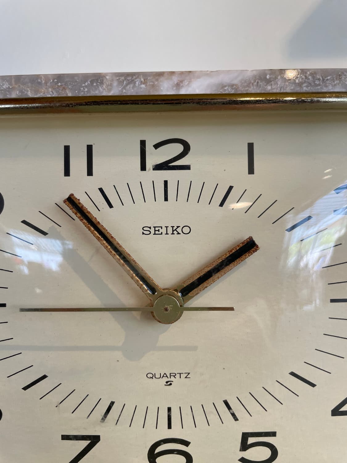 SEIKO 세이코 마블 탁상 시계 상품이미지7